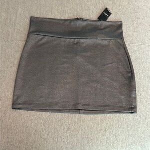 Elegant Gray Women's Skirt